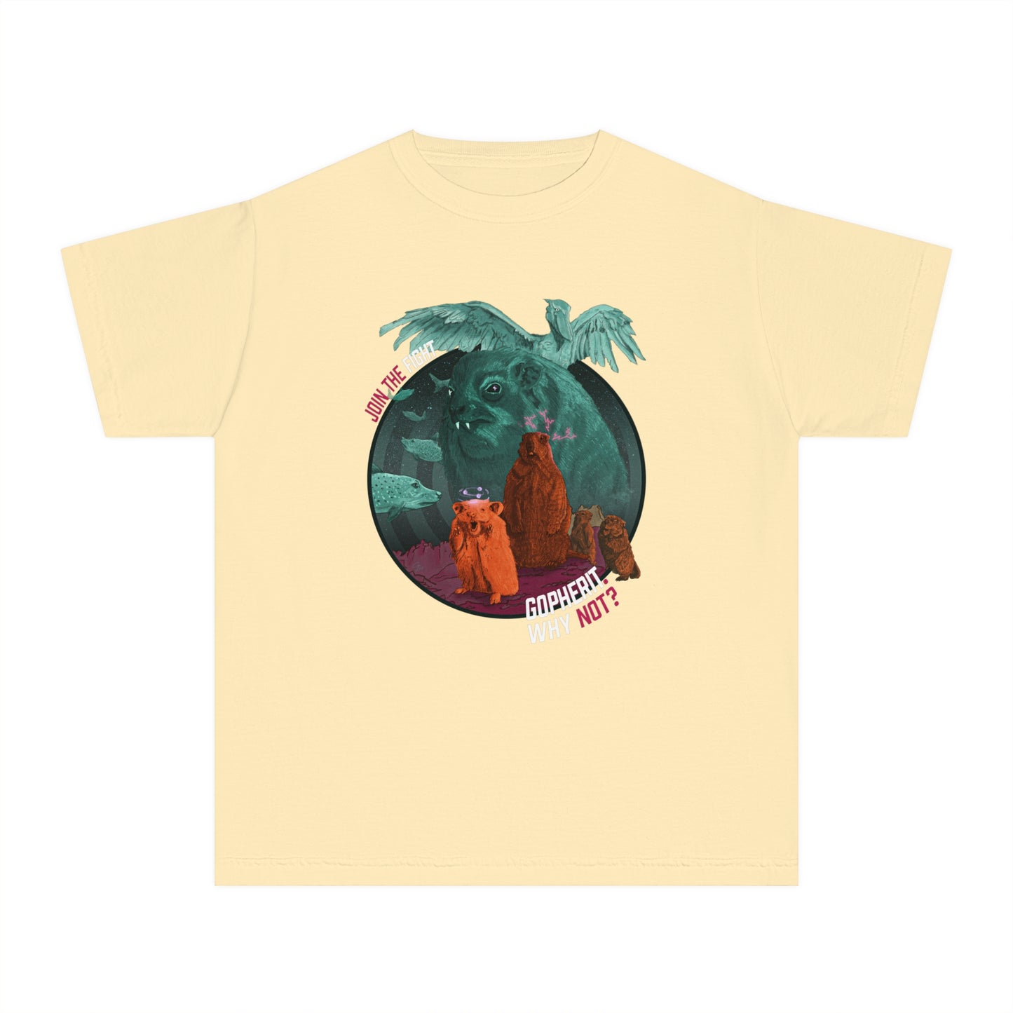 Gopherit. Why Not? - Youth T-Shirt