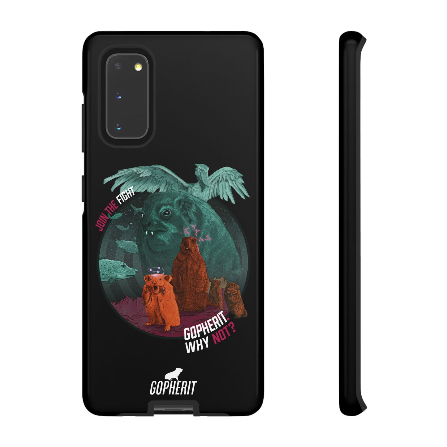 Gopherit. Why Not? - Phone Case