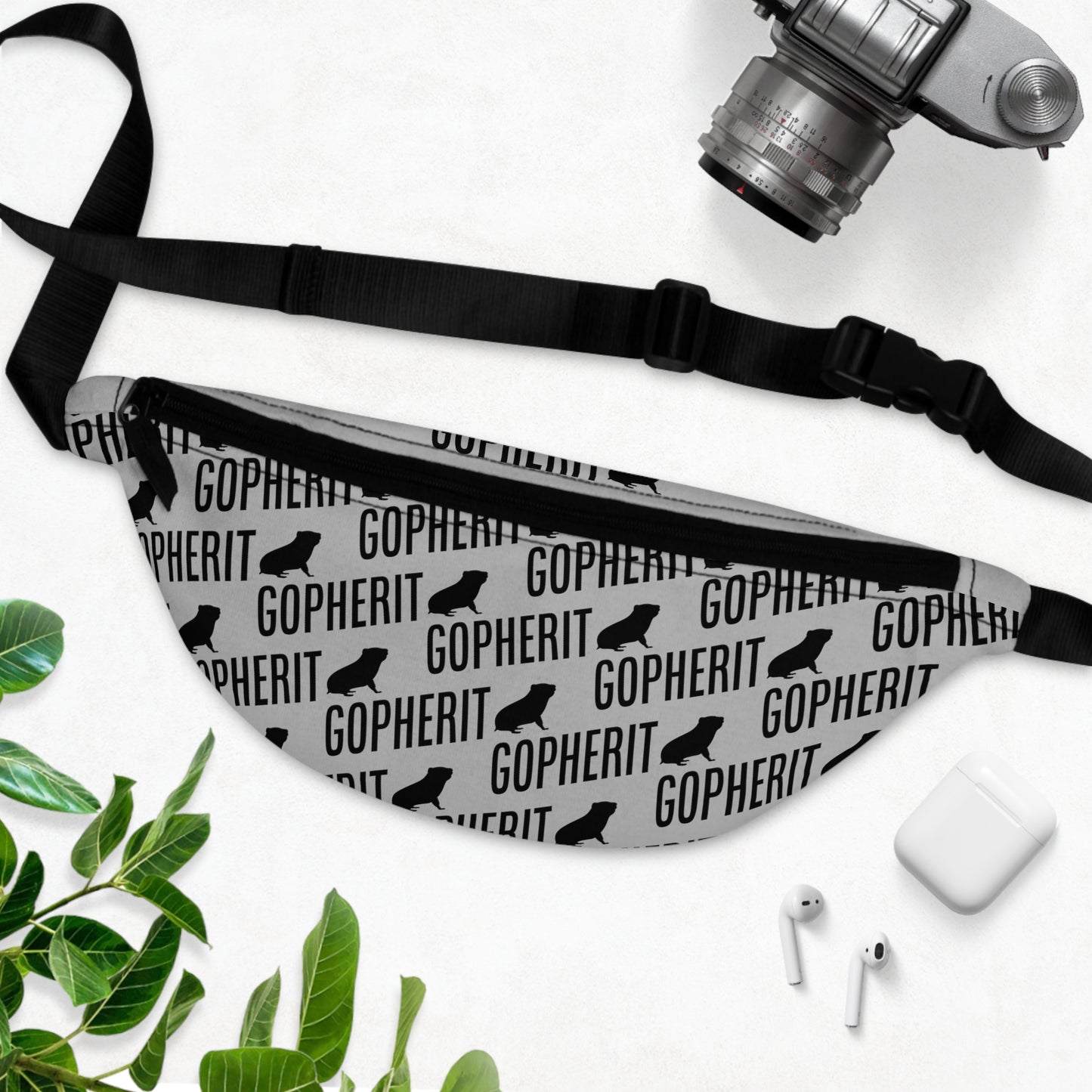 Gopherit Fanny Pack - Grey