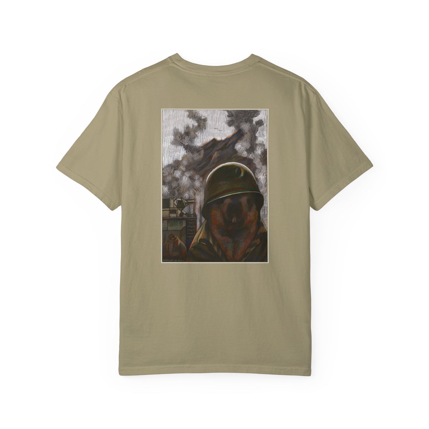 Thousand Marmot Stare - T-Shirt (Back)