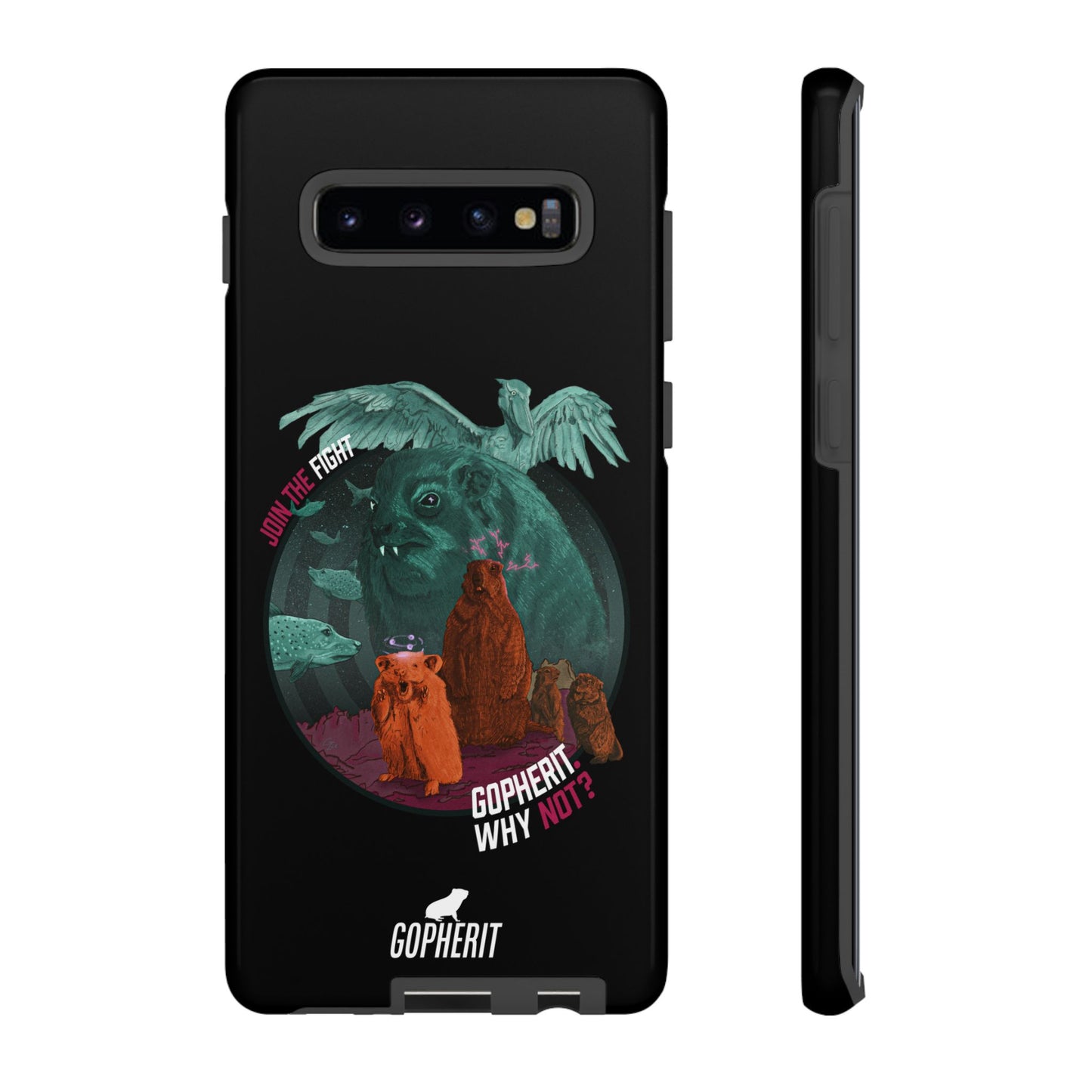 Gopherit. Why Not? - Phone Case