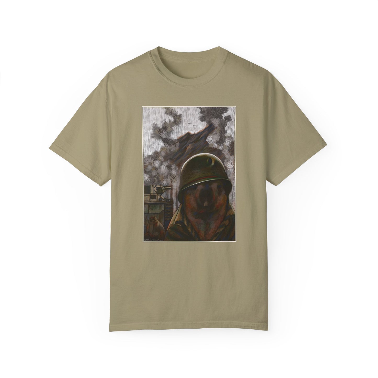 Thousand Marmot Stare - T-Shirt (Front)