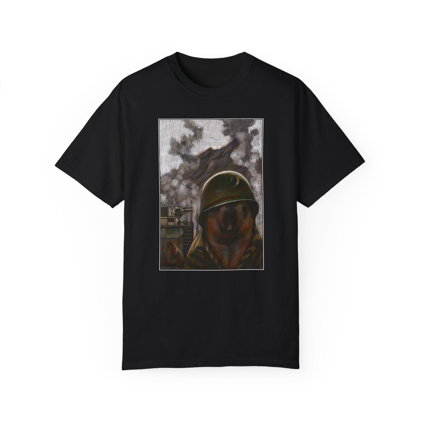 Thousand Marmot Stare - T-Shirt (Front)