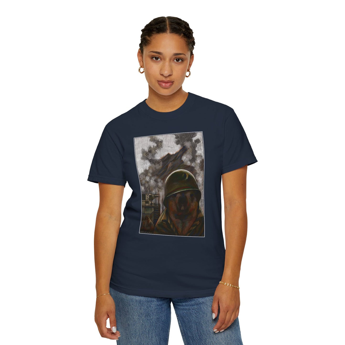 Thousand Marmot Stare - T-Shirt (Front)