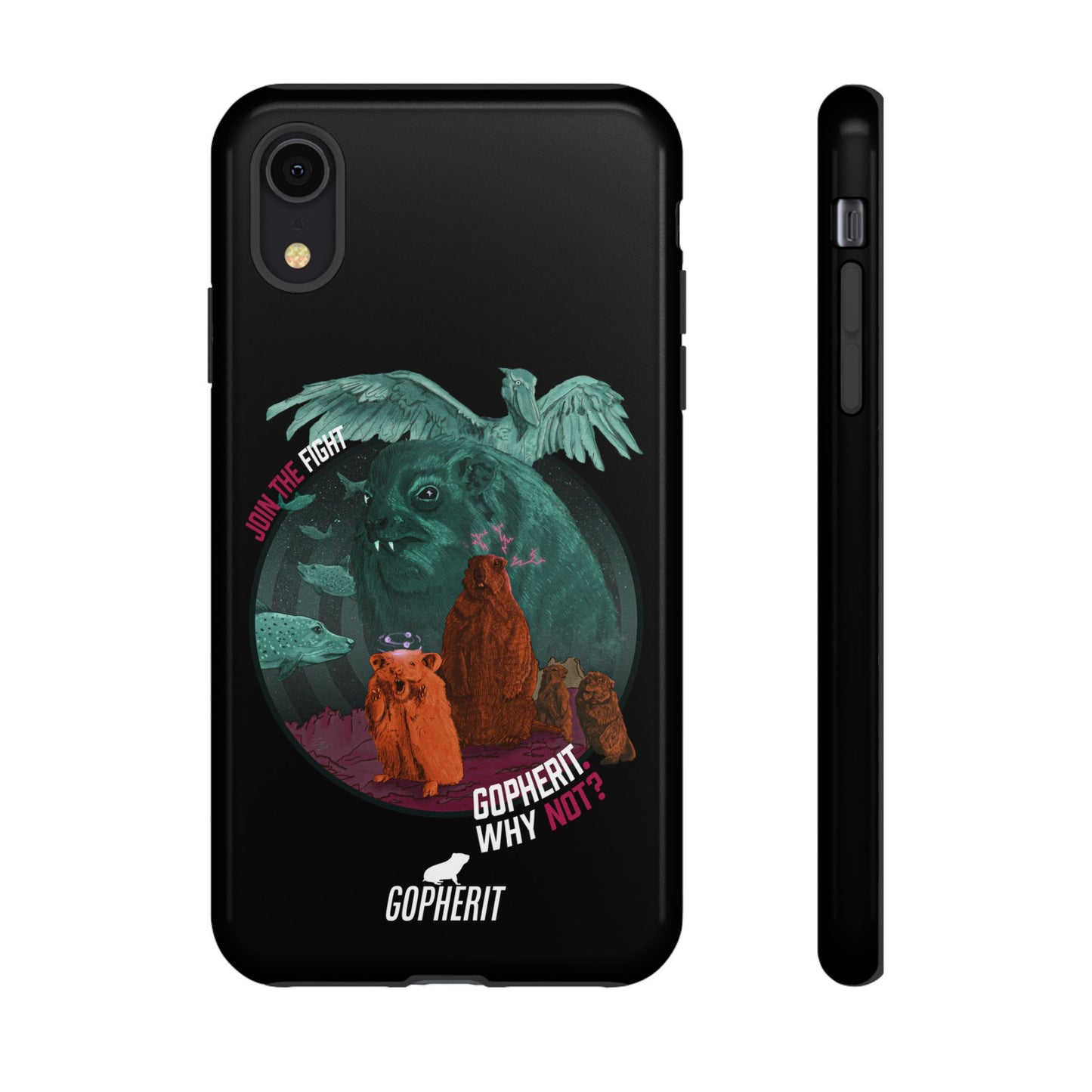 Gopherit. Why Not? - Phone Case