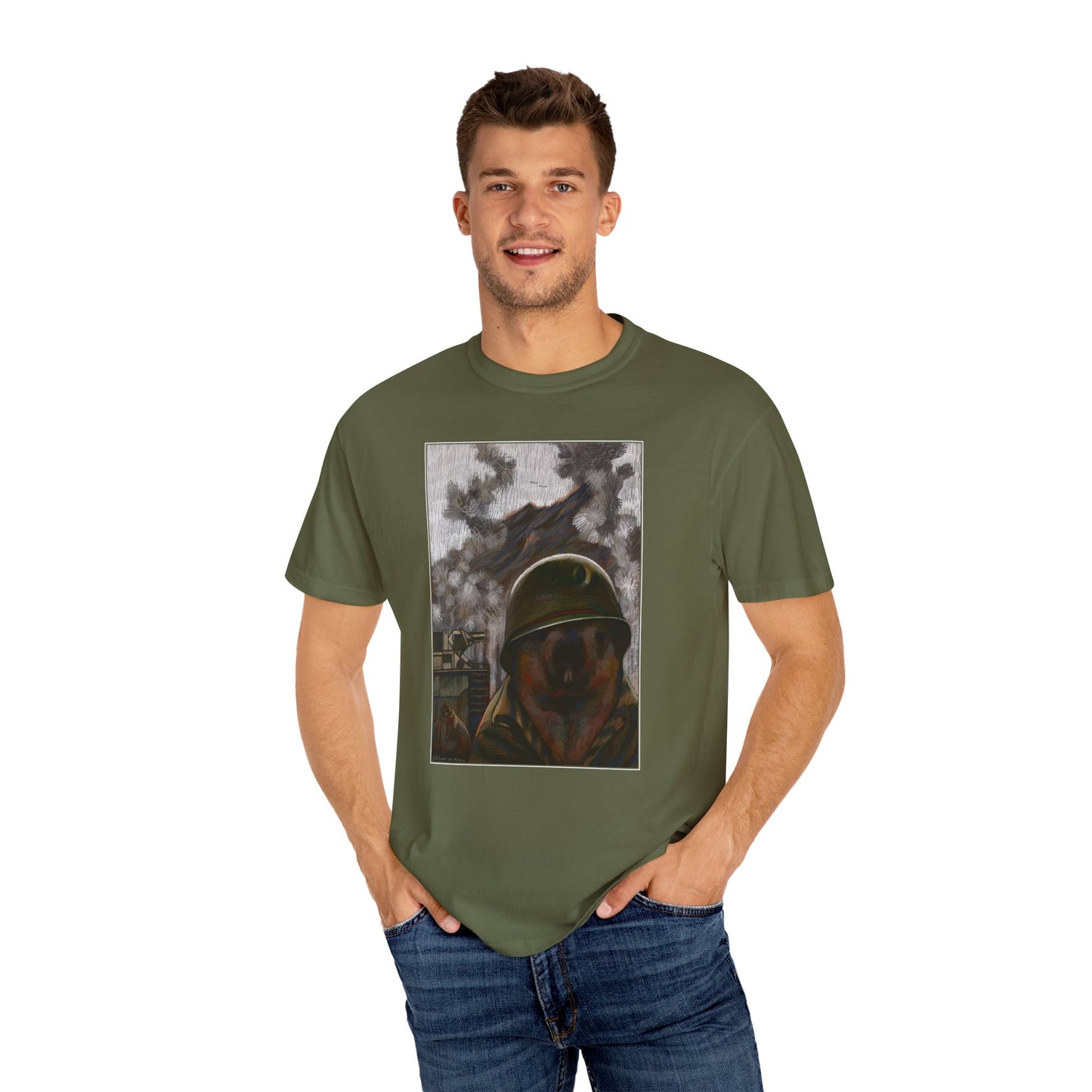 Thousand Marmot Stare - T-Shirt (Front)