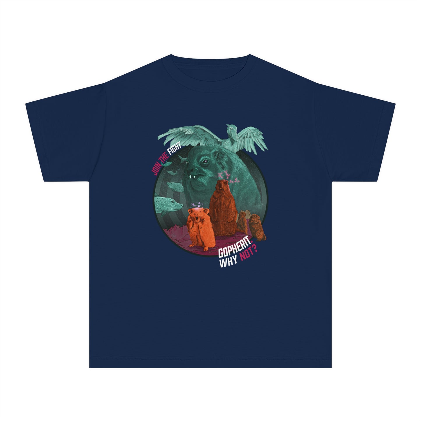 Gopherit. Why Not? - Youth T-Shirt