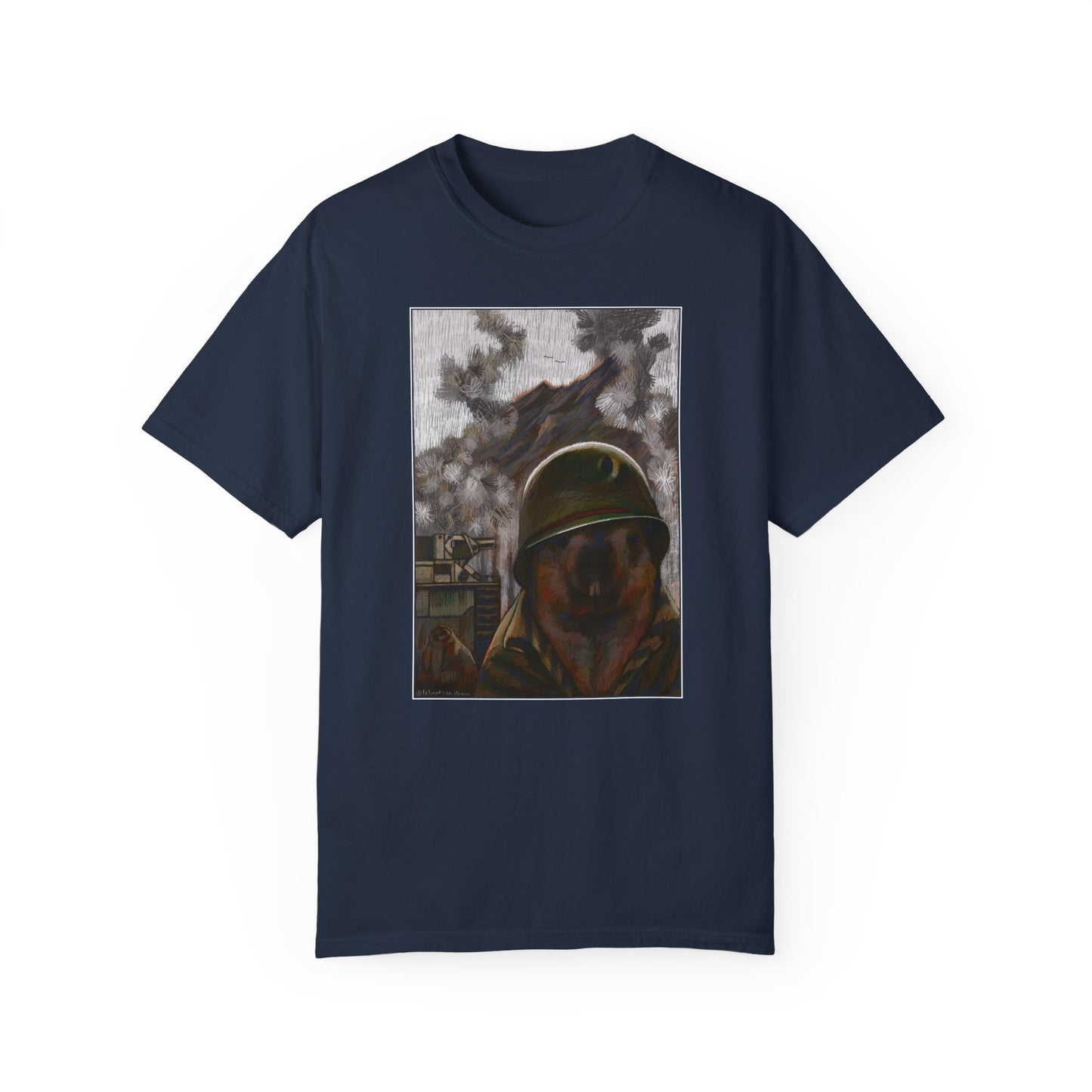 Thousand Marmot Stare - T-Shirt (Front)