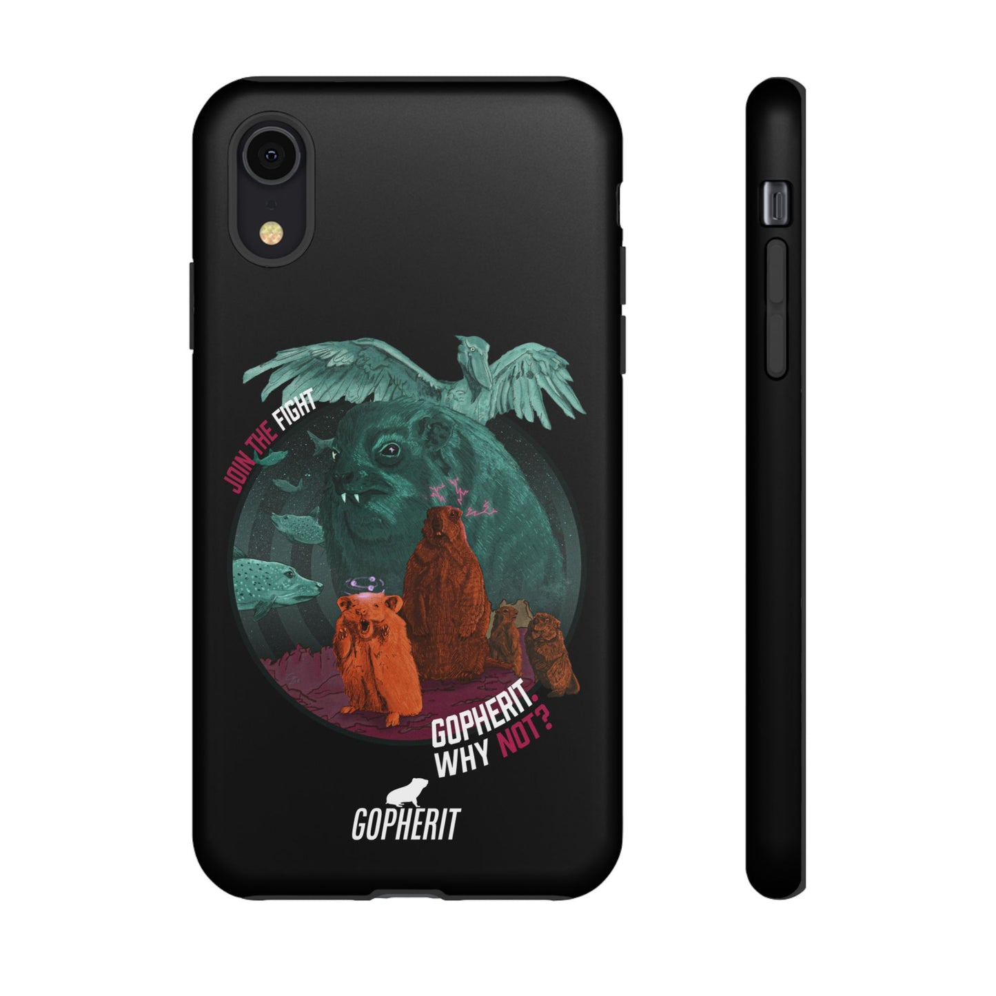 Gopherit. Why Not? - Phone Case