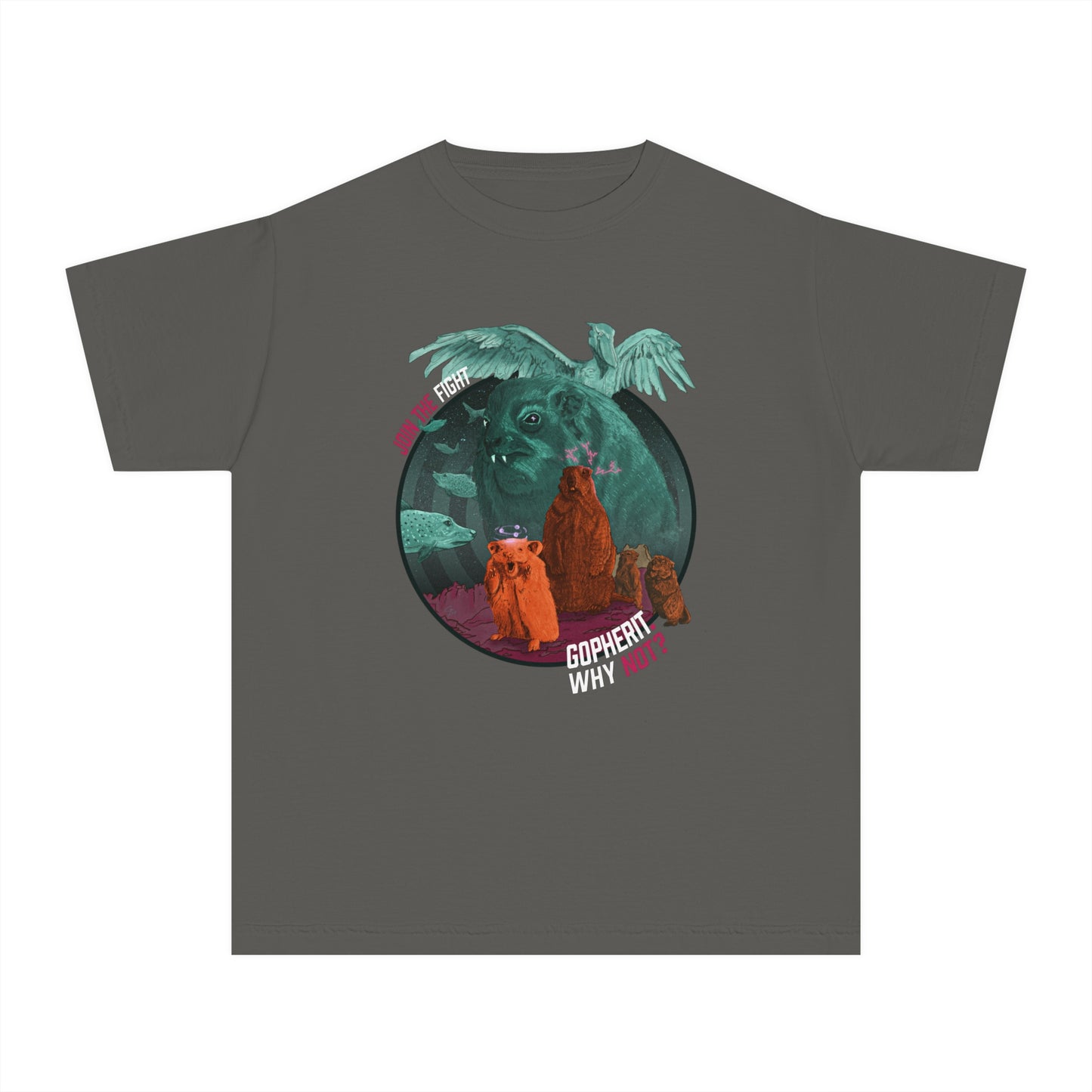 Gopherit. Why Not? - Youth T-Shirt