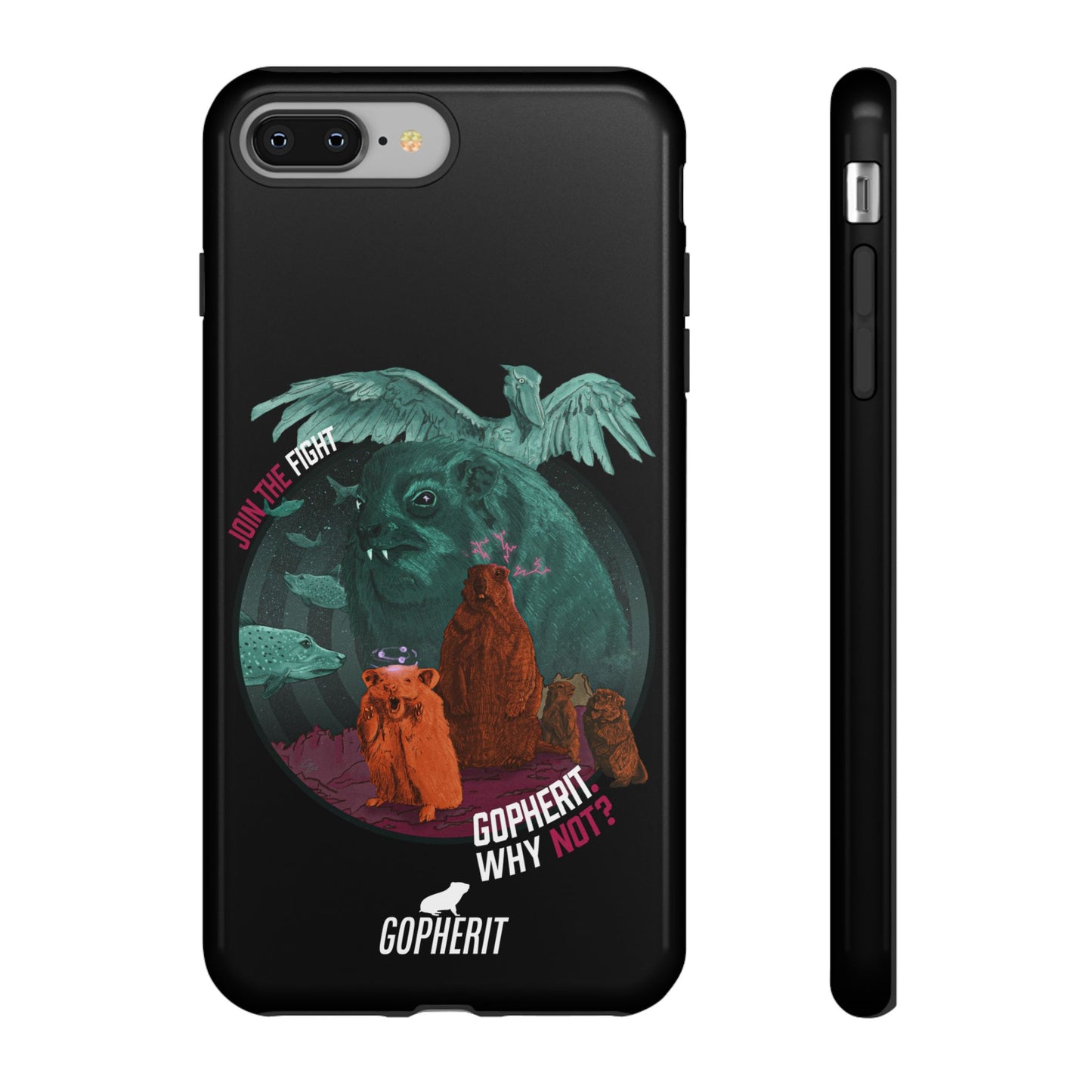 Gopherit. Why Not? - Phone Case