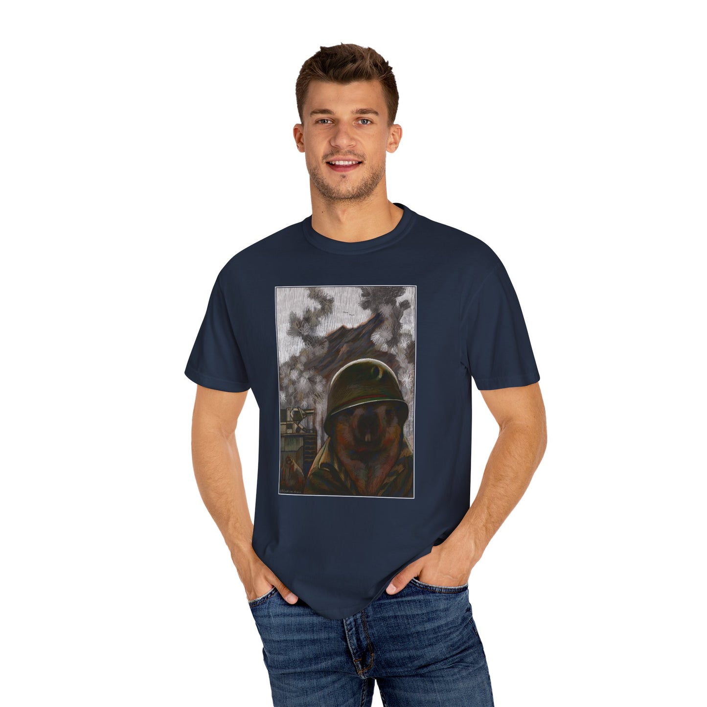 Thousand Marmot Stare - T-Shirt (Front)