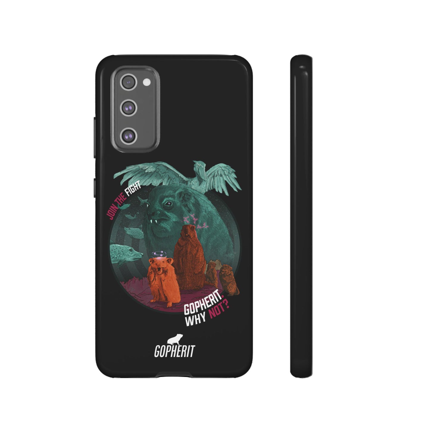 Gopherit. Why Not? - Phone Case