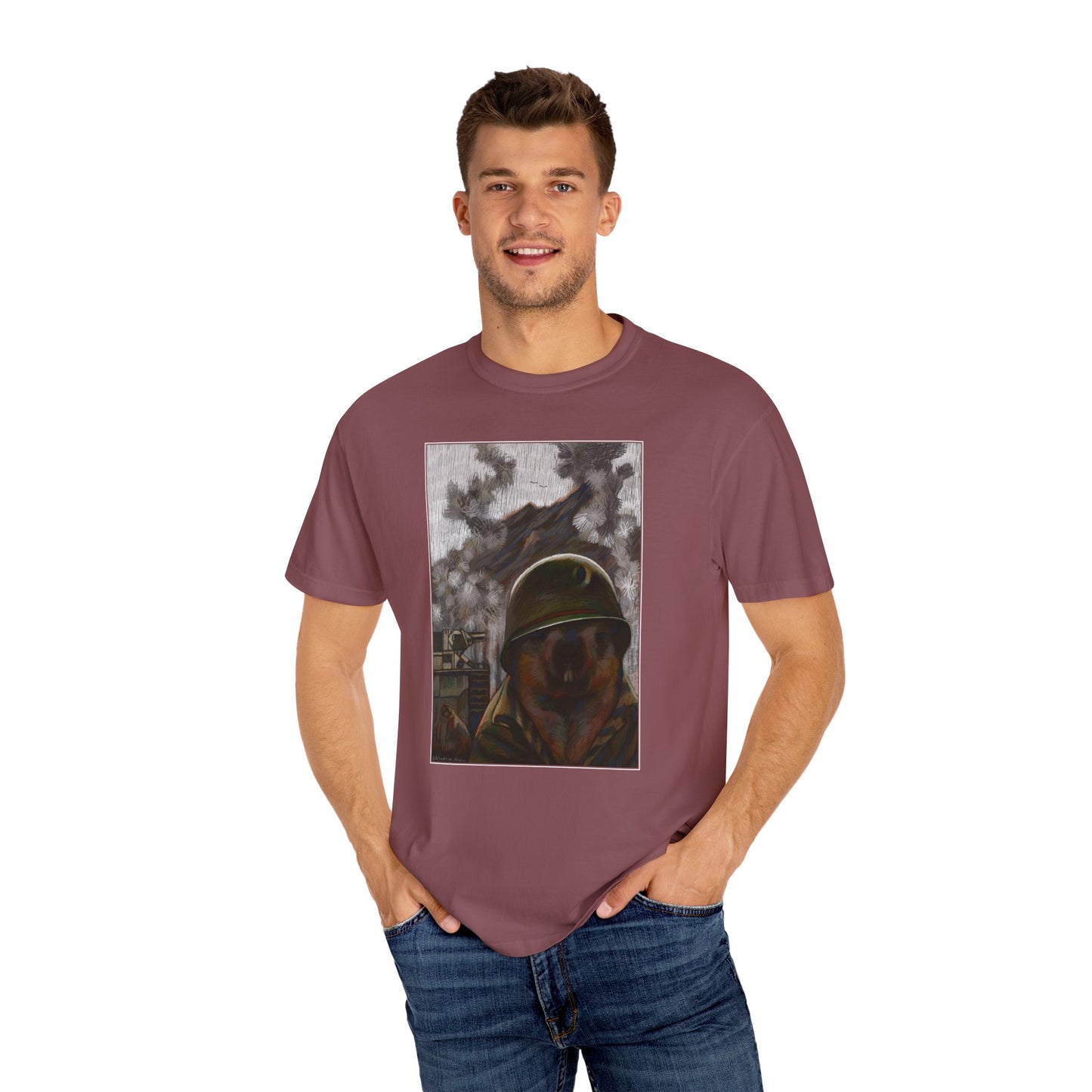 Thousand Marmot Stare - T-Shirt (Front)
