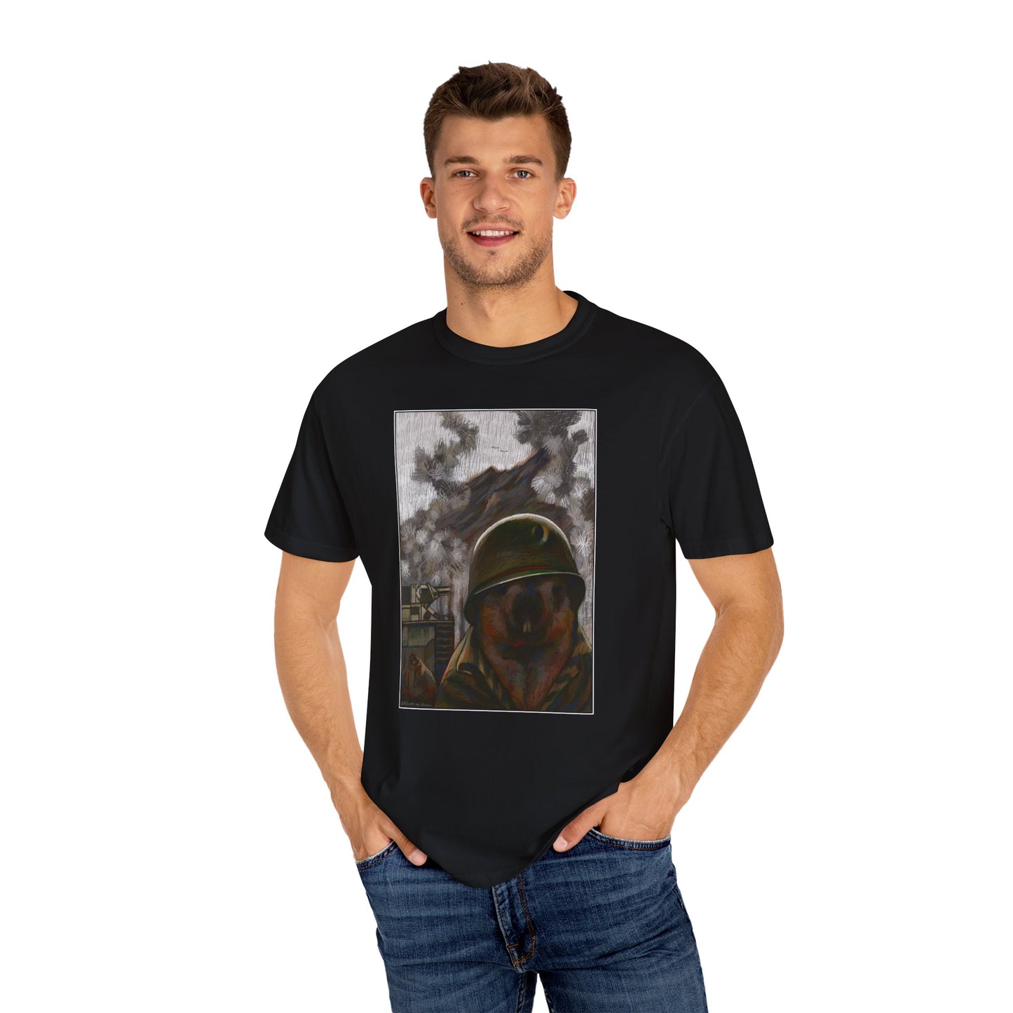 Thousand Marmot Stare - T-Shirt (Front)