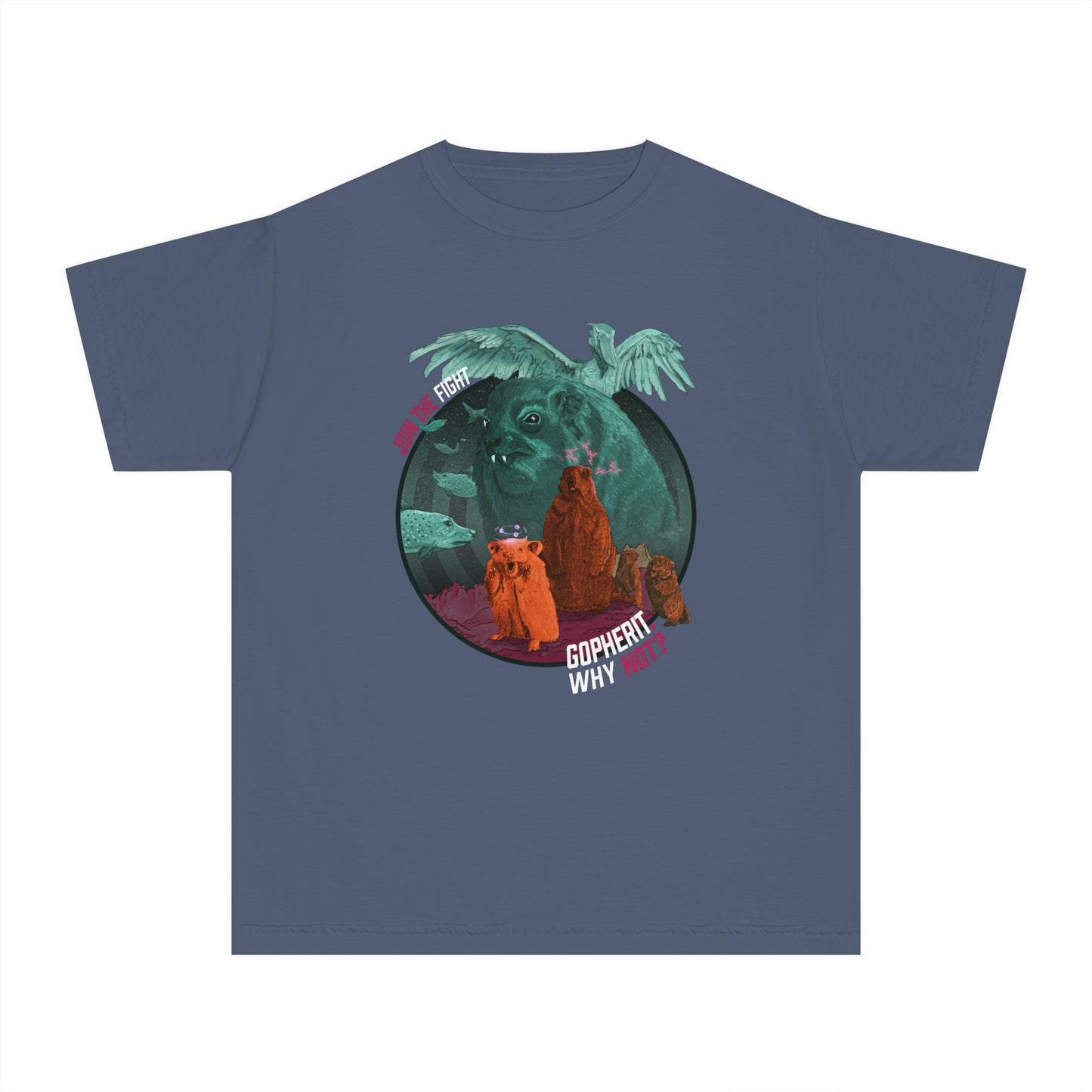 Gopherit. Why Not? - Youth T-Shirt