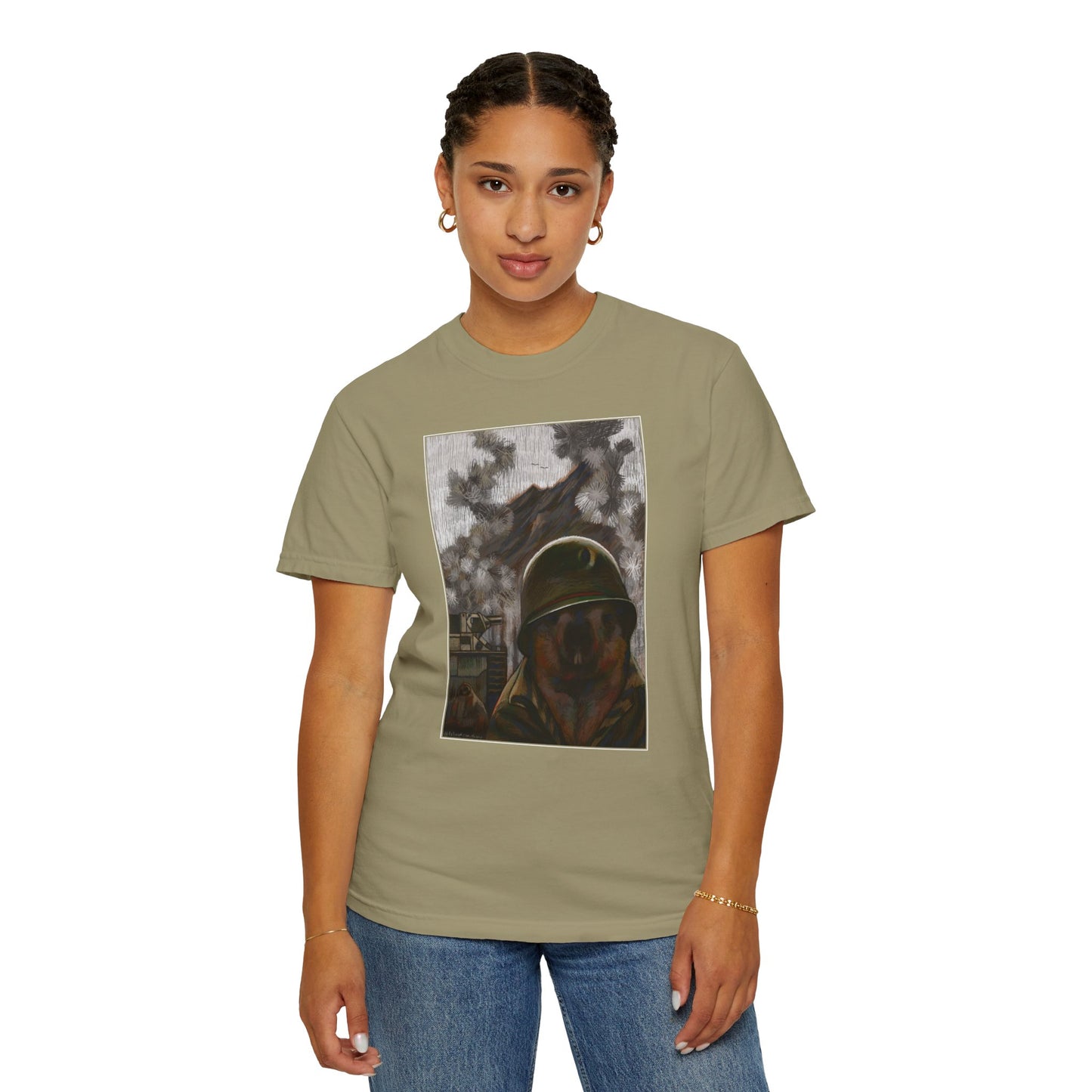 Thousand Marmot Stare - T-Shirt (Front)