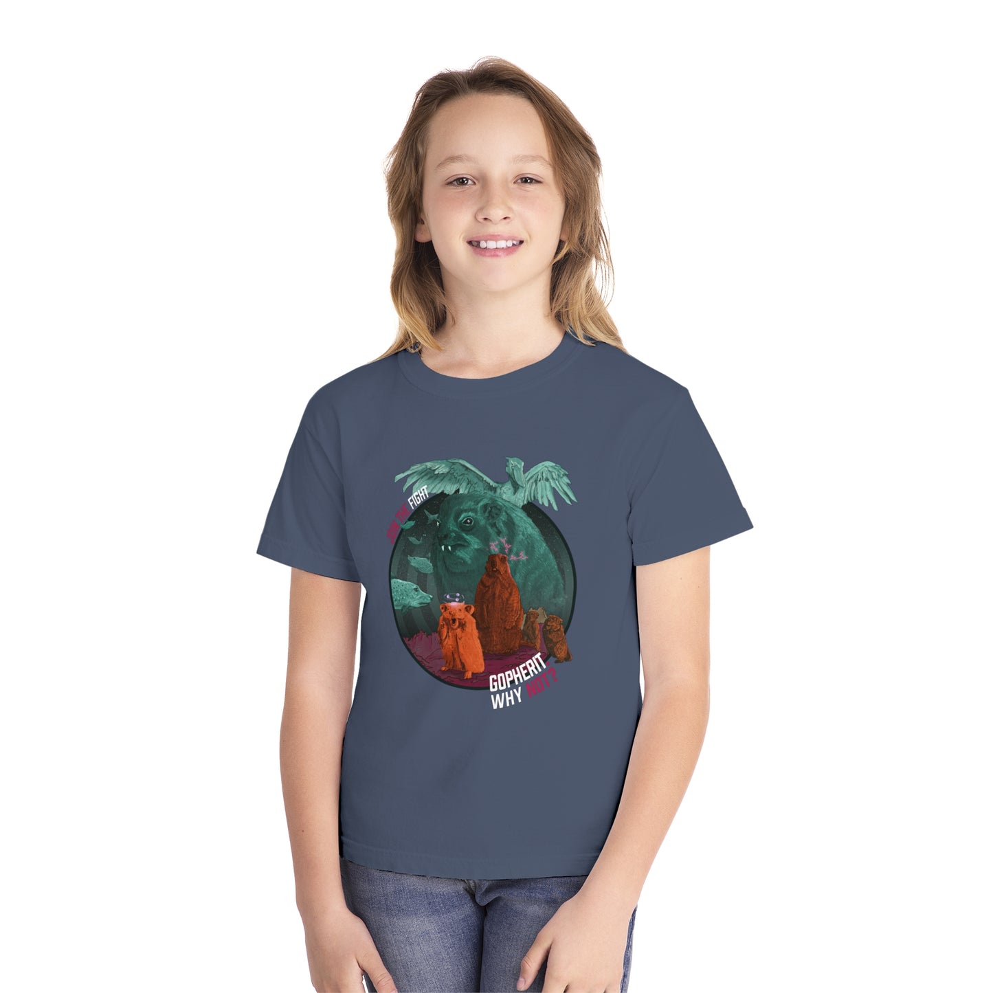 Gopherit. Why Not? - Youth T-Shirt