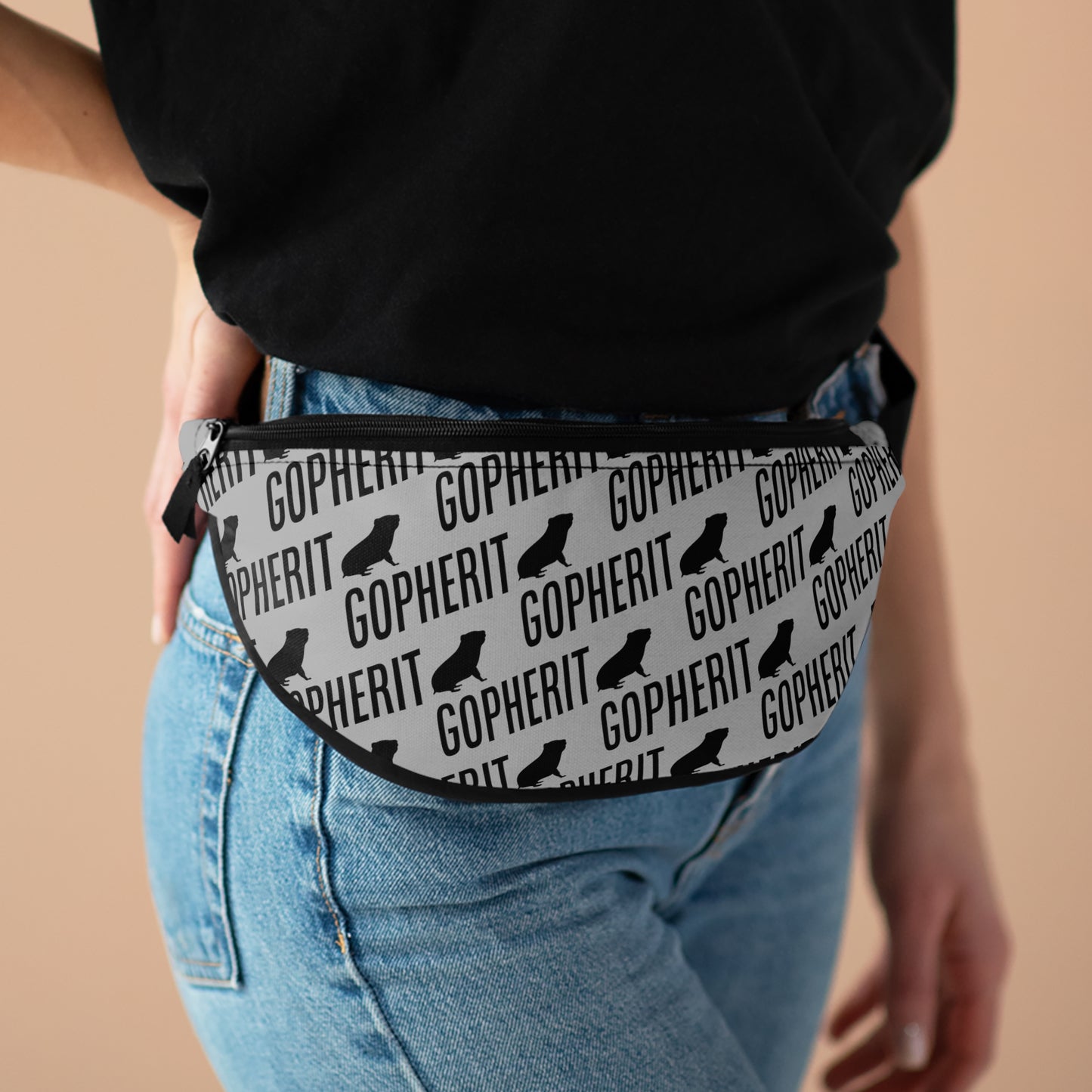 Gopherit Fanny Pack - Grey