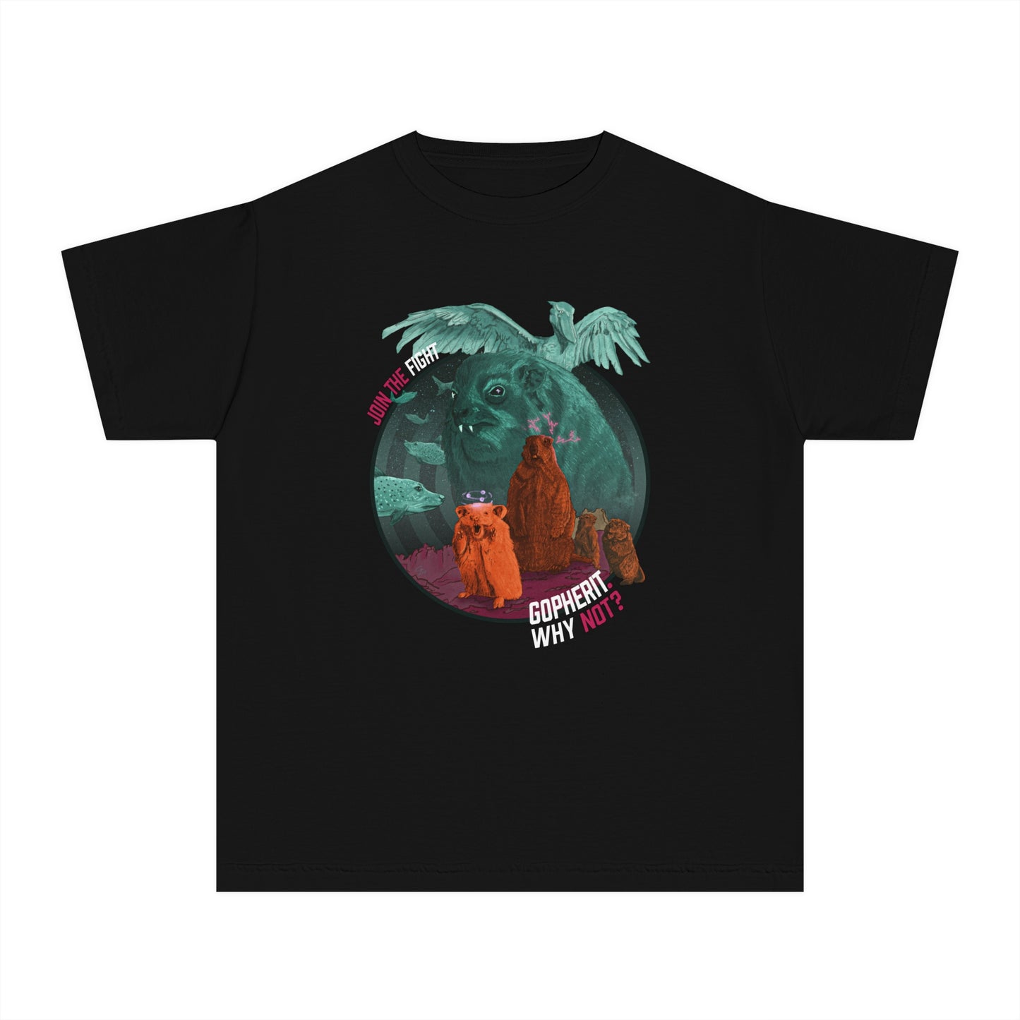 Gopherit. Why Not? - Youth T-Shirt