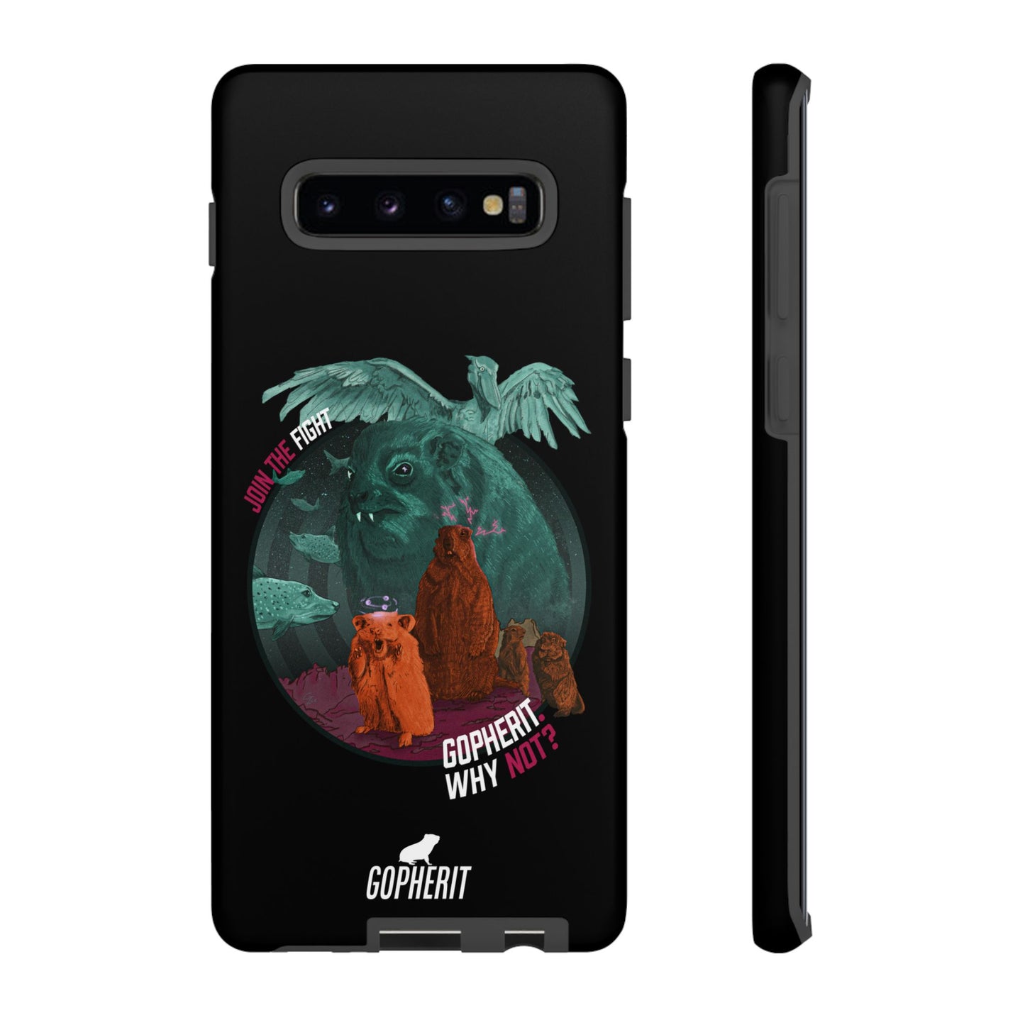 Gopherit. Why Not? - Phone Case