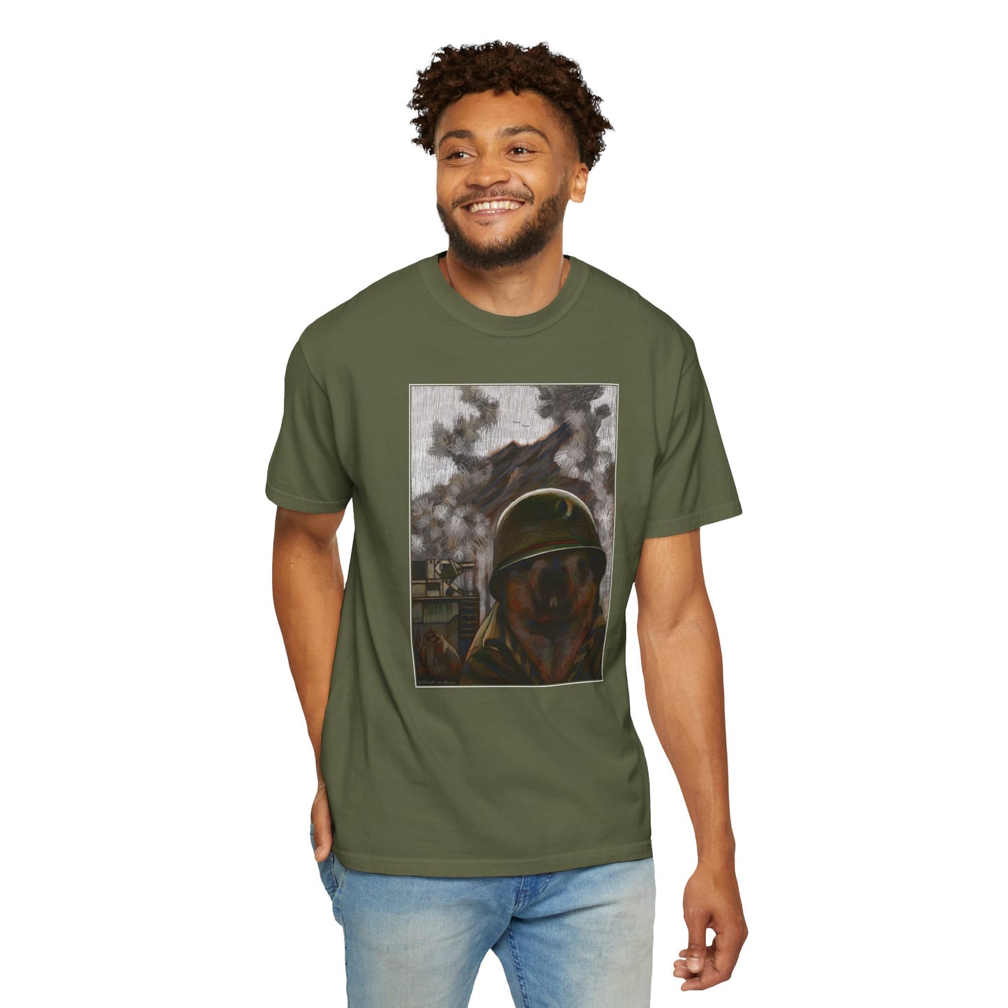 Thousand Marmot Stare - T-Shirt (Front)