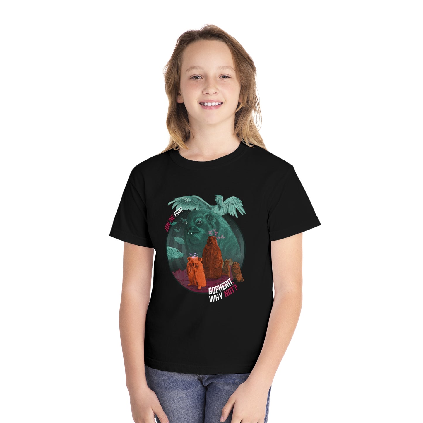 Gopherit. Why Not? - Youth T-Shirt