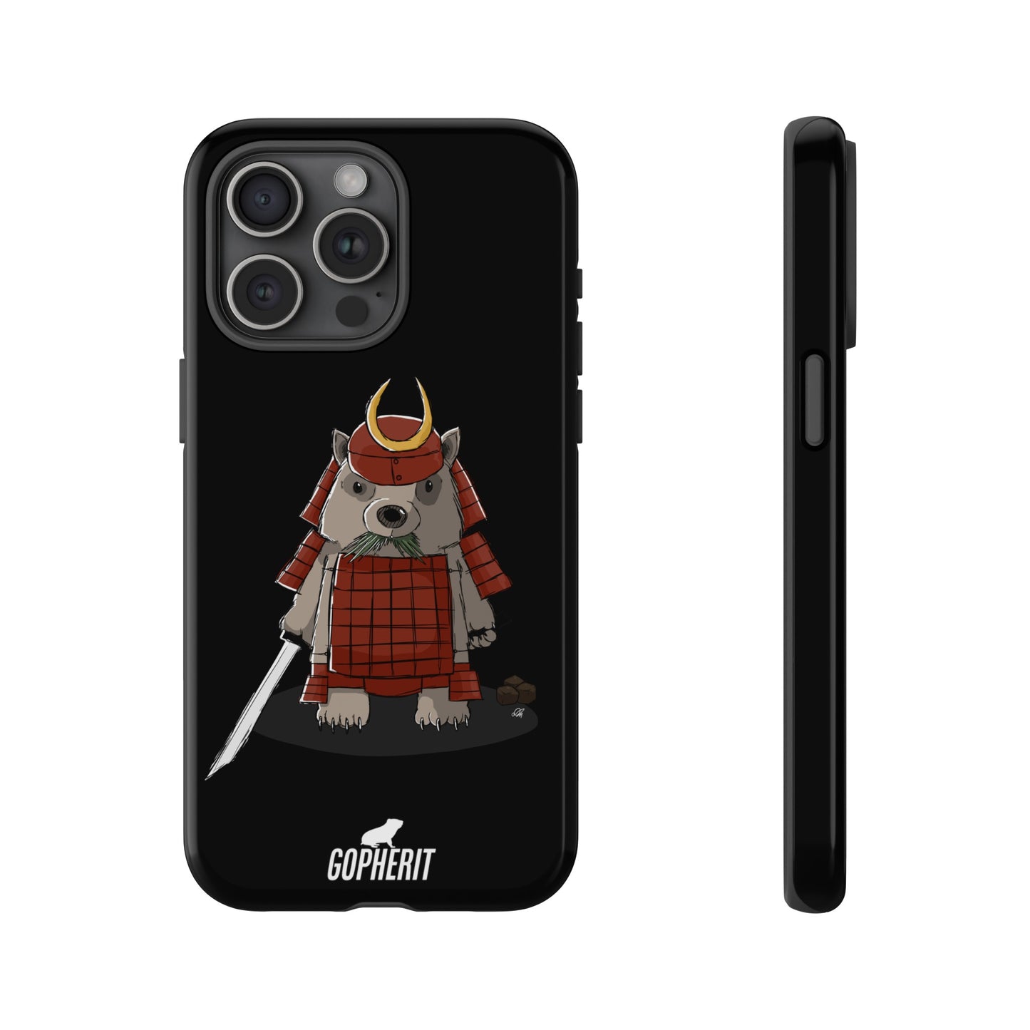 Wombat Samurai - Phone Case