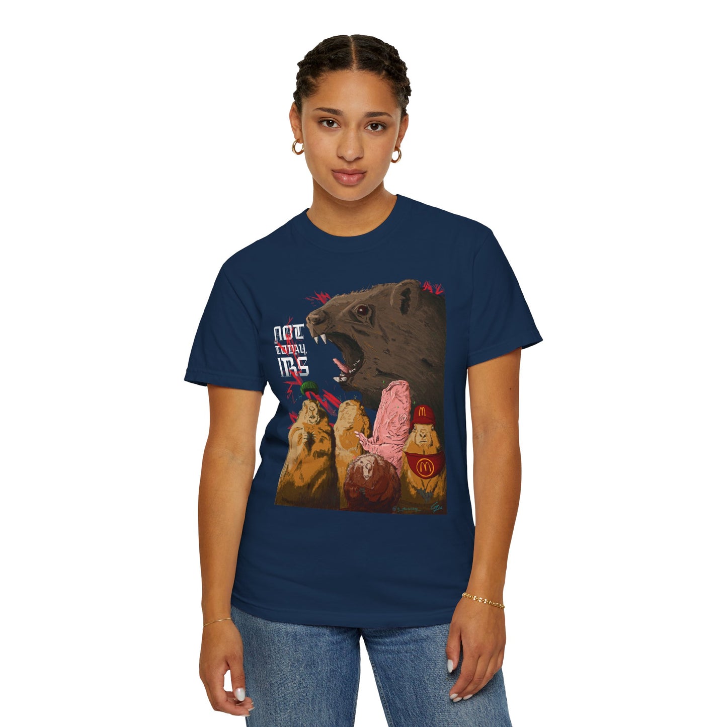 Not Today IRS - T-Shirt (Front)