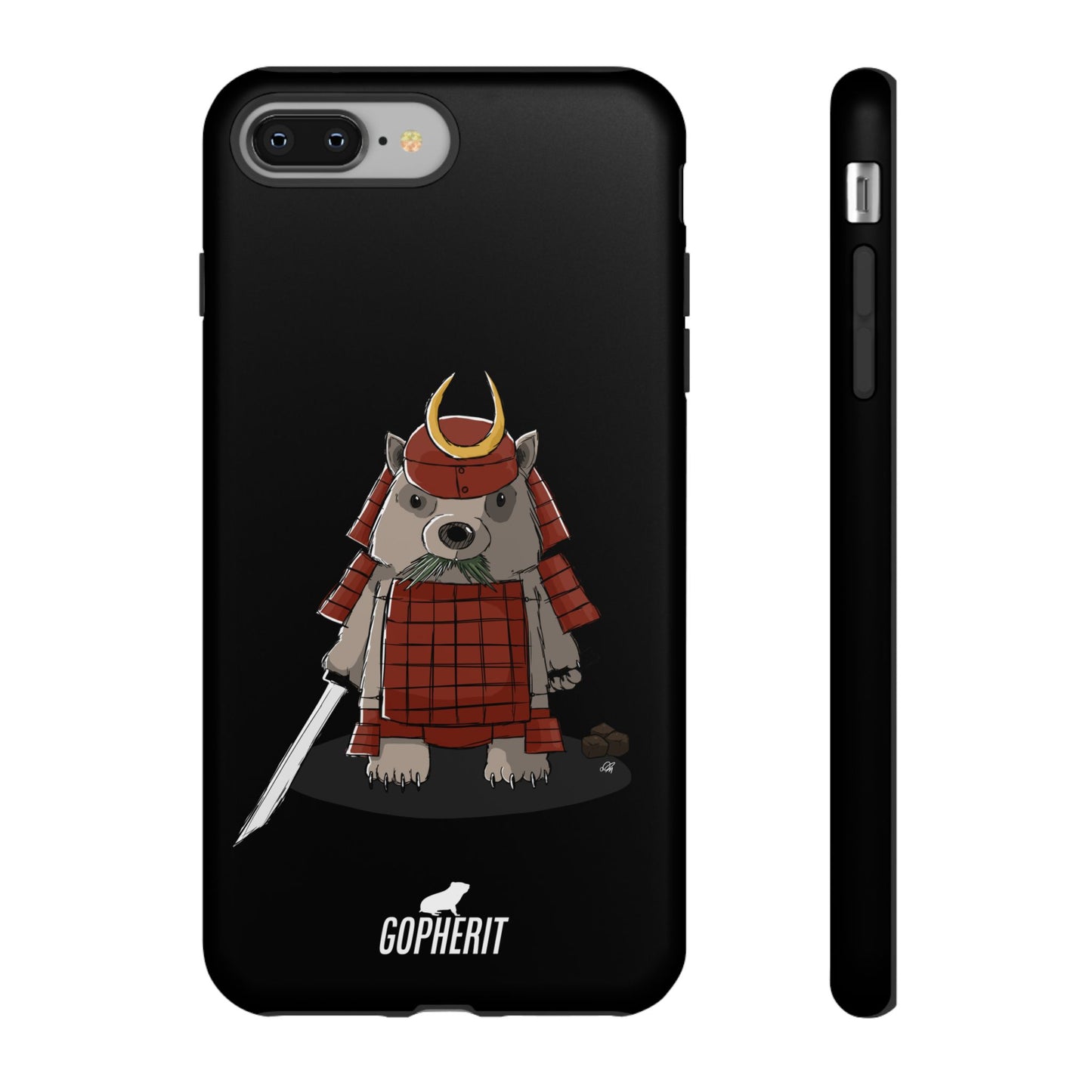 Wombat Samurai - Phone Case