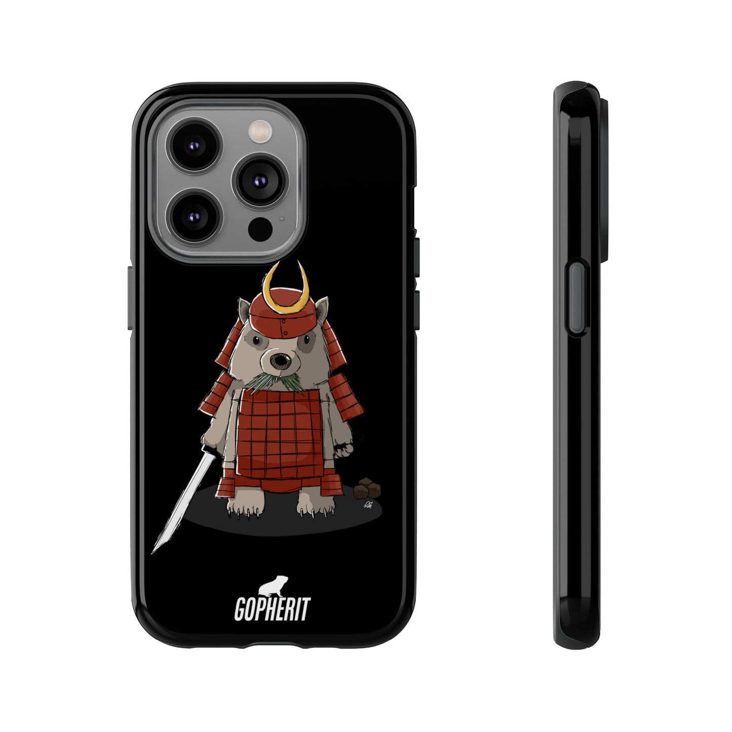 Wombat Samurai - Phone Case