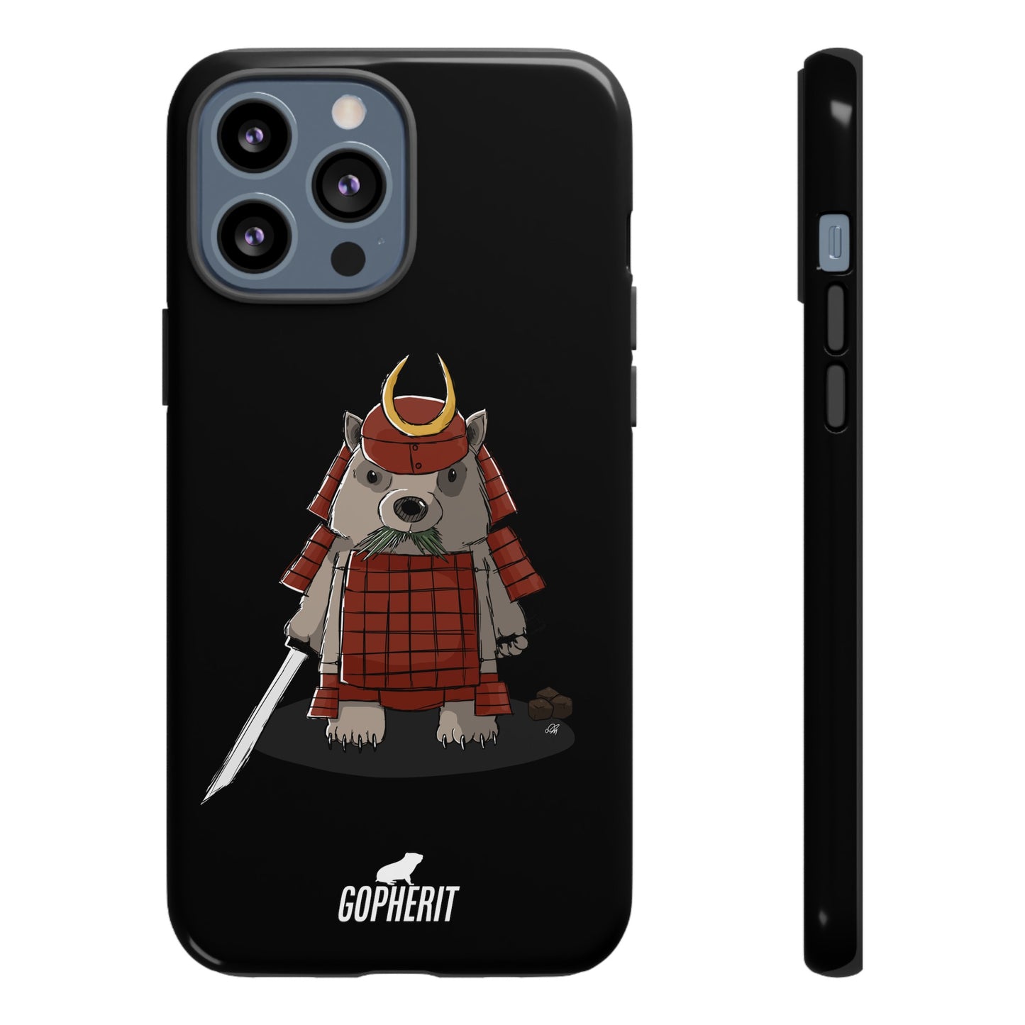 Wombat Samurai - Phone Case