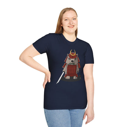 Wombat Samurai - T-Shirt (Front)