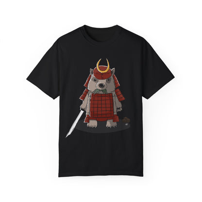 Wombat Samurai - T-Shirt (Front)