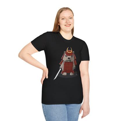 Wombat Samurai - T-Shirt (Front)