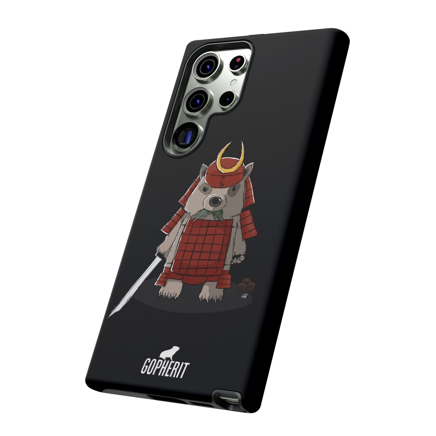 Wombat Samurai - Phone Case