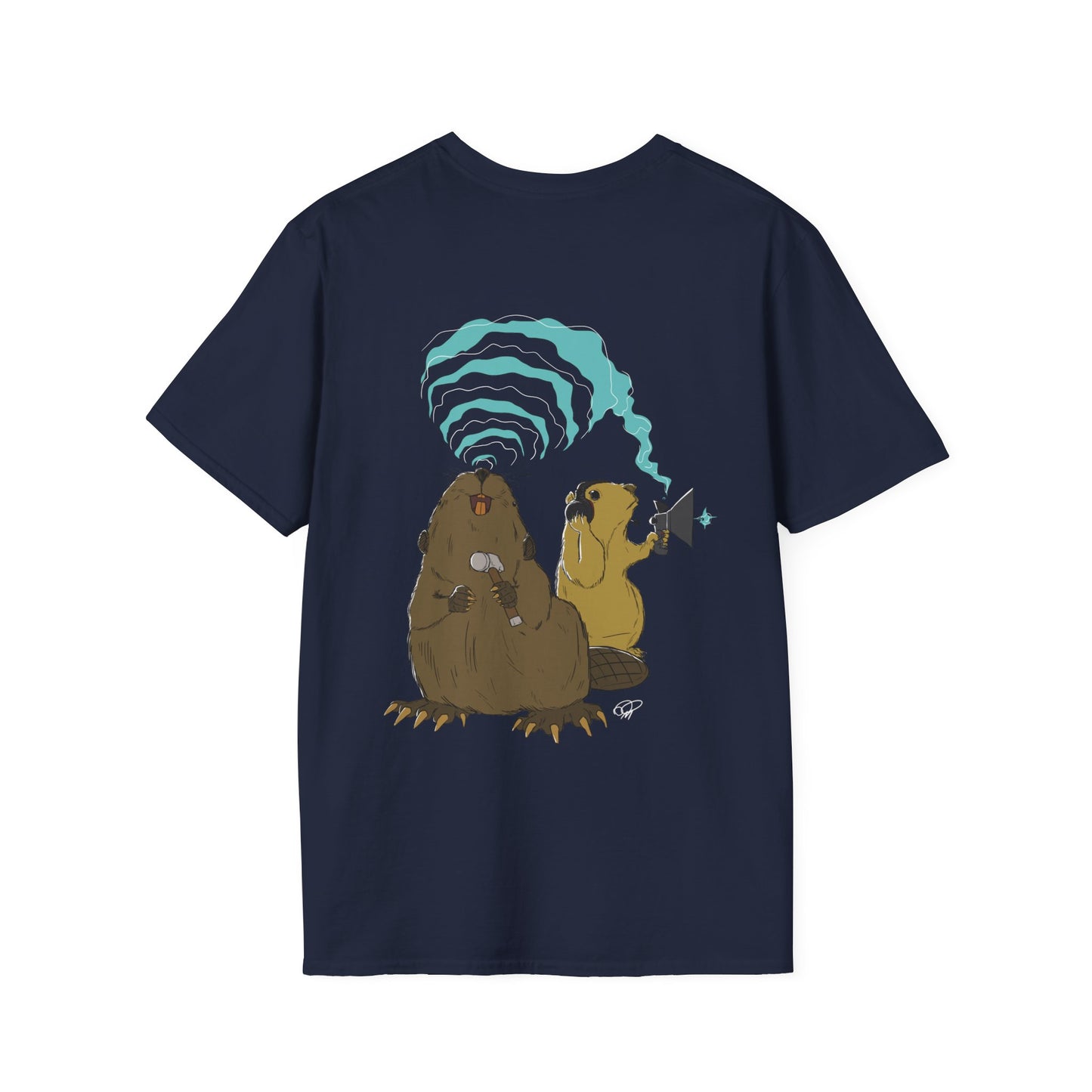 Beaverwave - T-Shirt (Back)