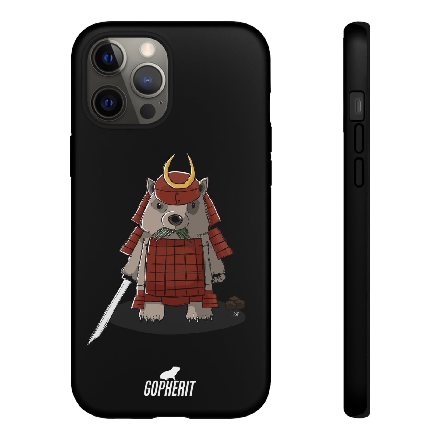 Wombat Samurai - Phone Case