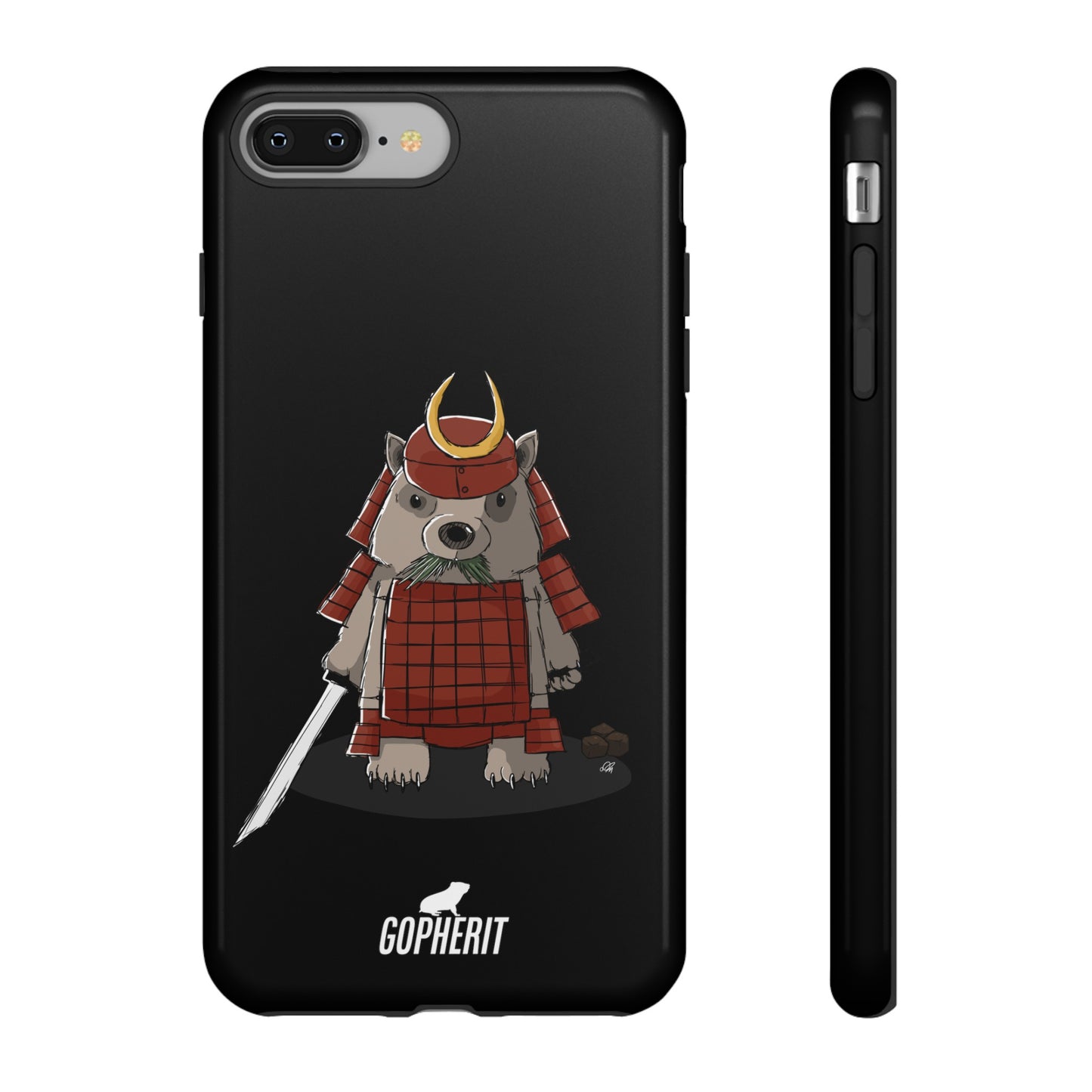 Wombat Samurai - Phone Case