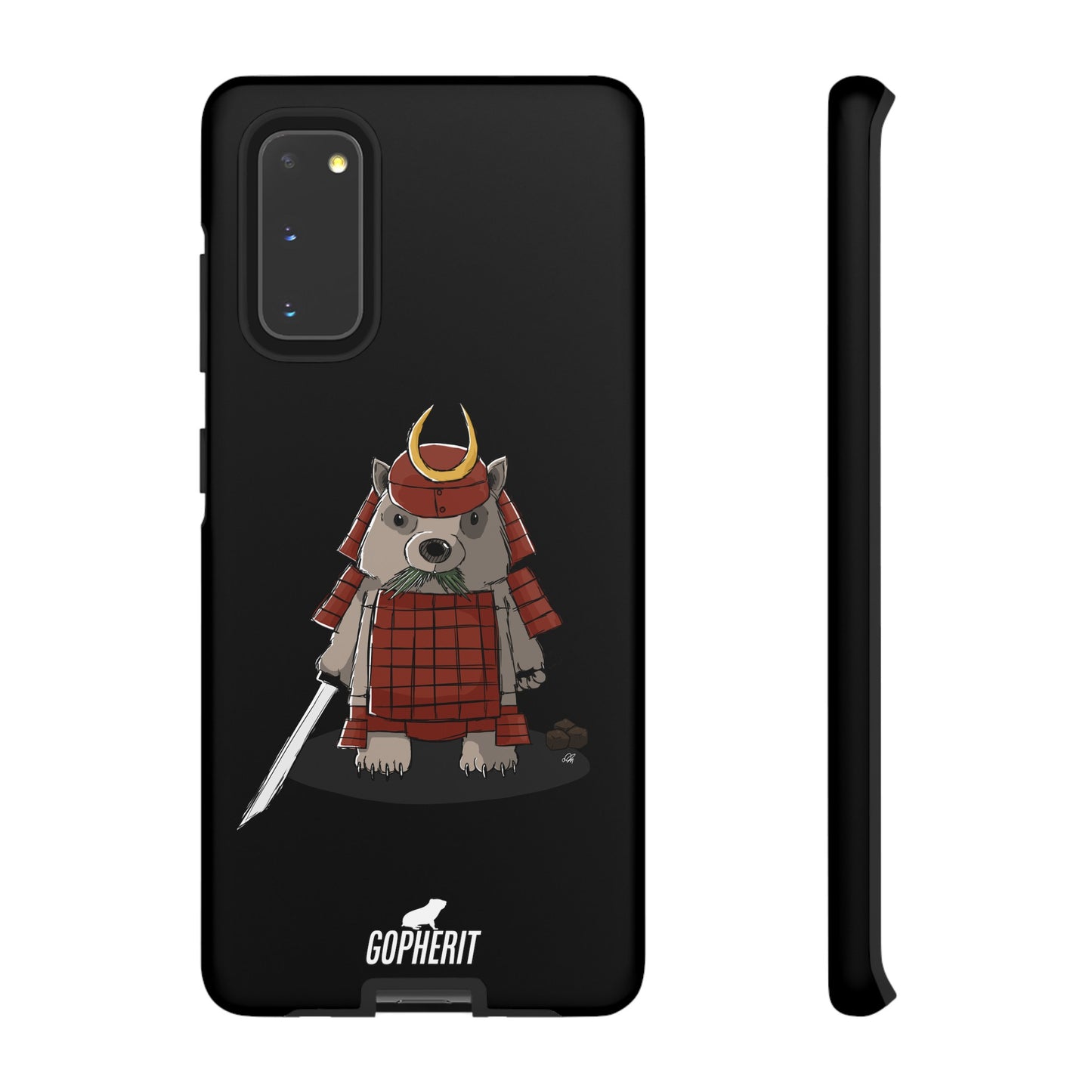 Wombat Samurai - Phone Case