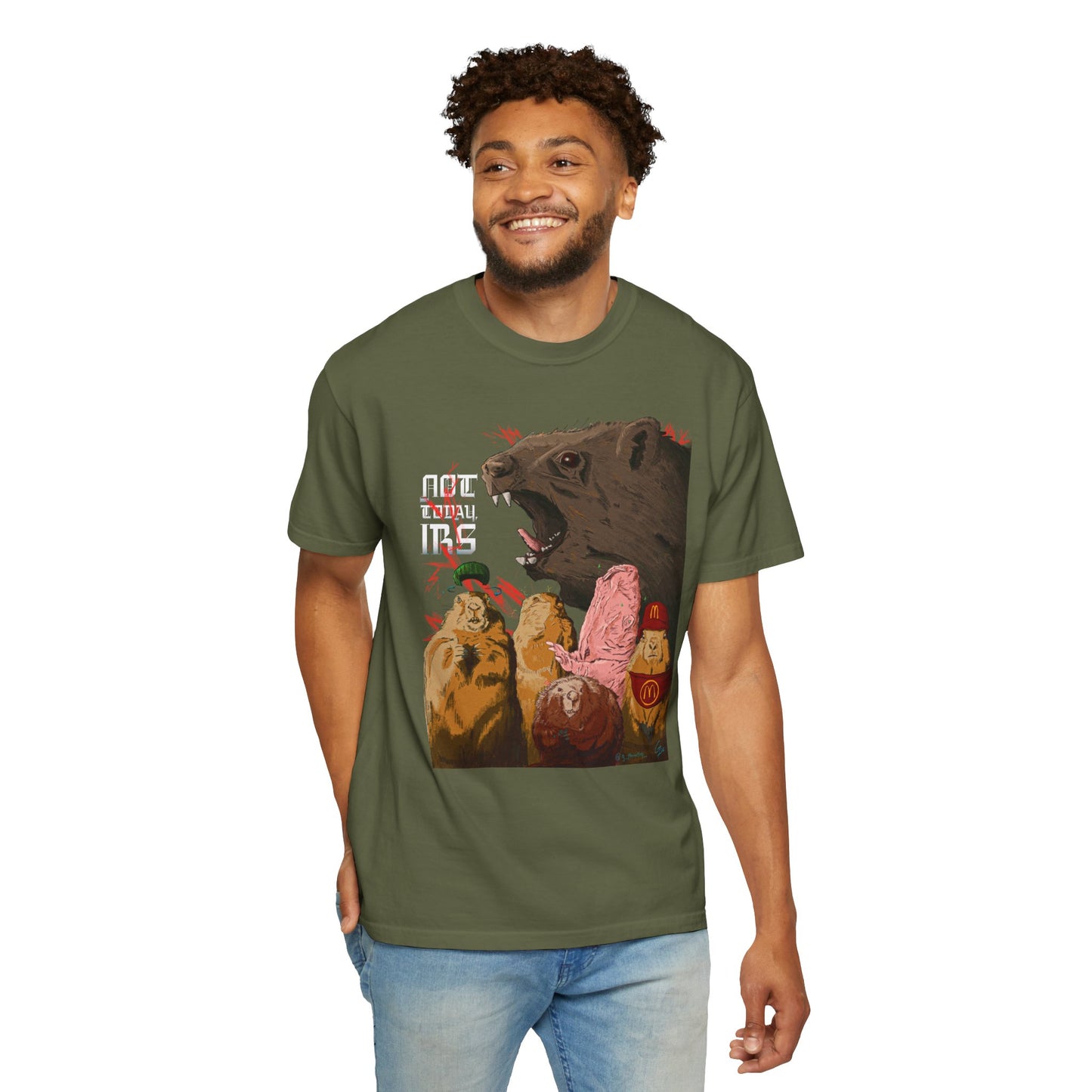 Not Today IRS - T-Shirt (Front)