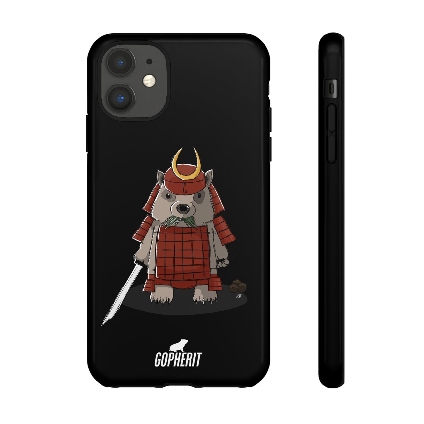 Wombat Samurai - Phone Case