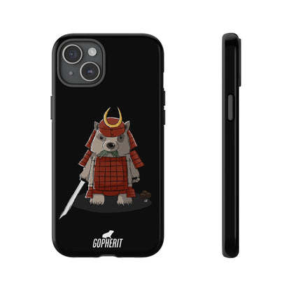 Wombat Samurai - Phone Case