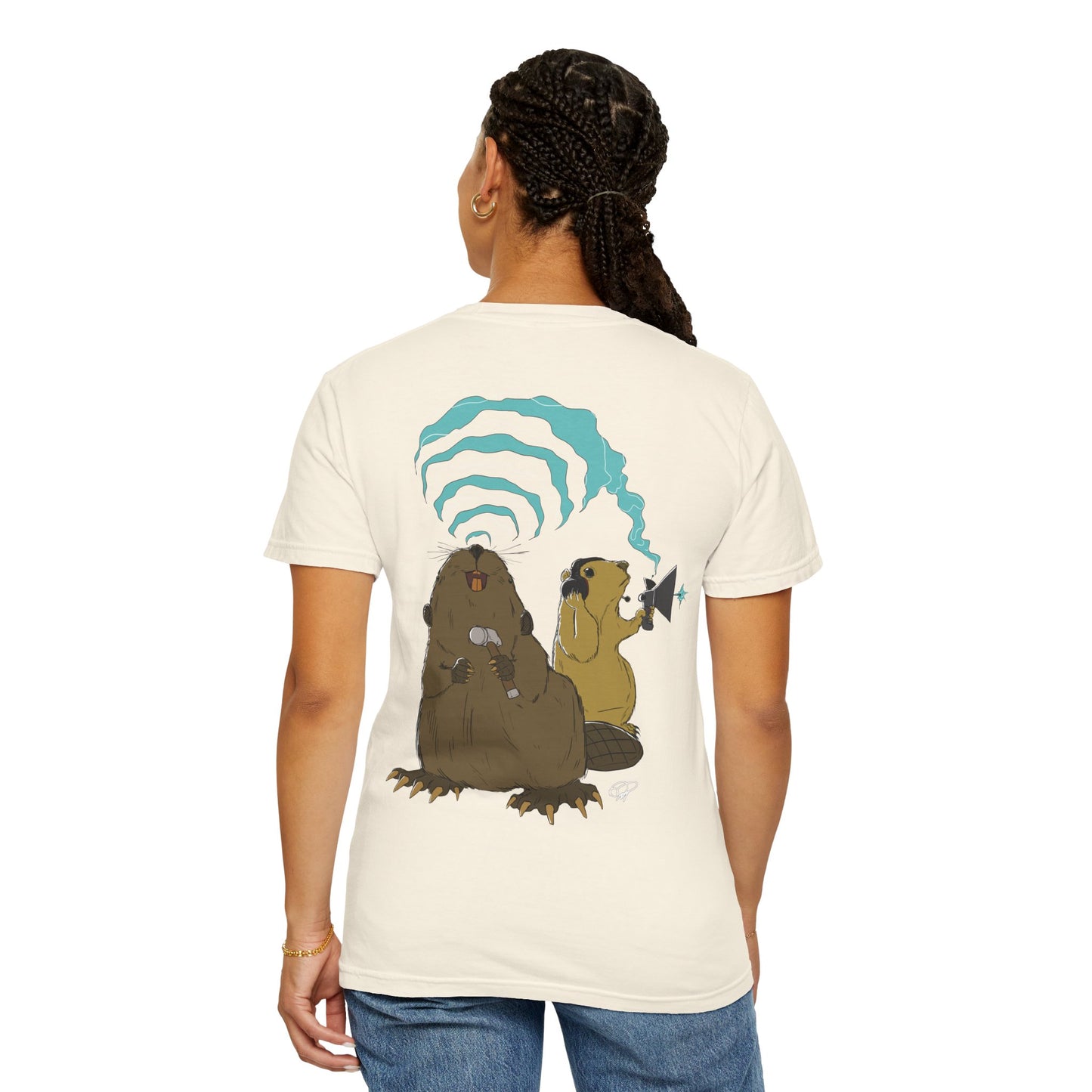 Beaverwave - T-Shirt (Back)