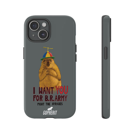 Uncle Marmot - Phone Case