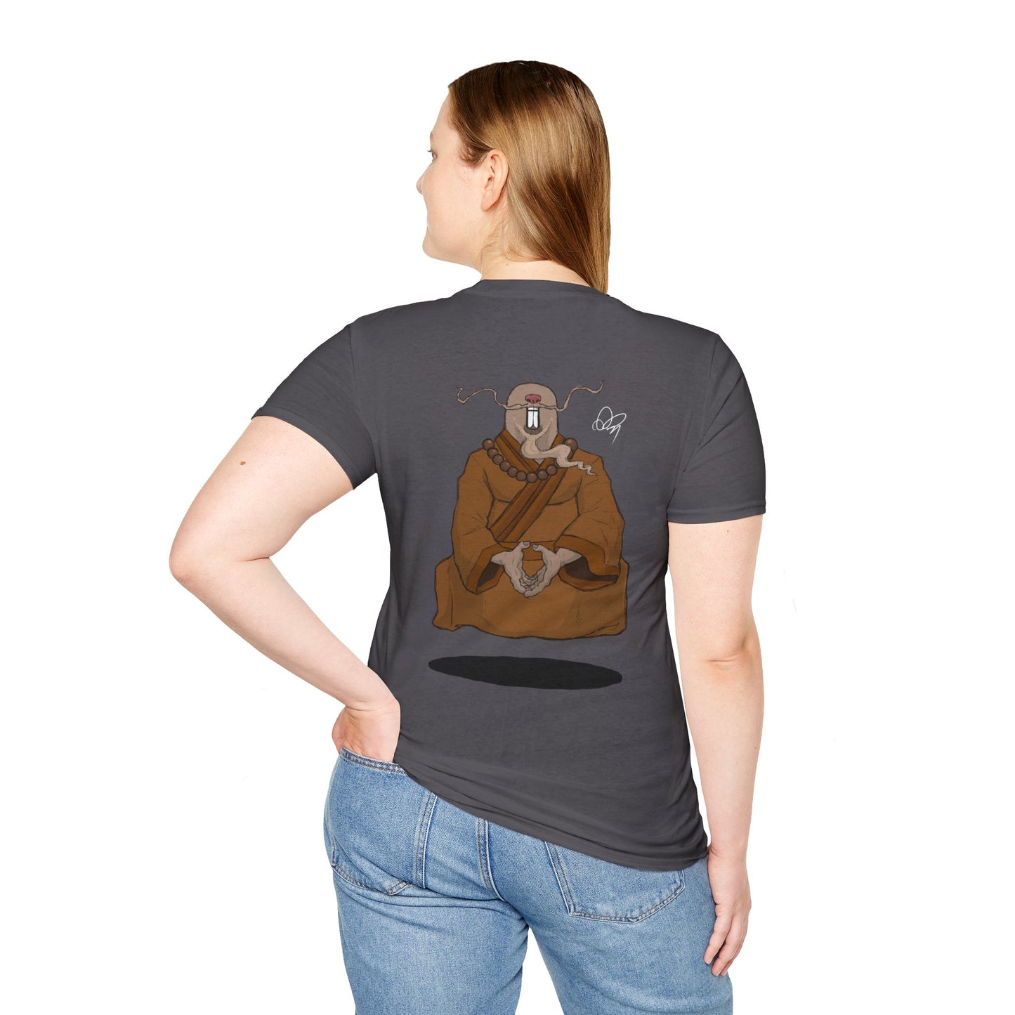 Mole-rat Monk - T-Shirt (Back)