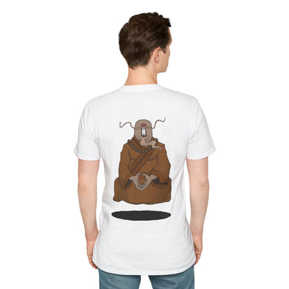 Mole-rat Monk - T-Shirt (Back)