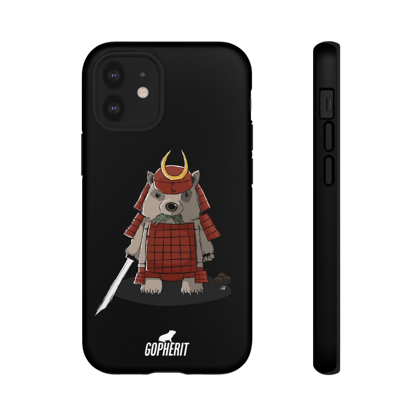 Wombat Samurai - Phone Case