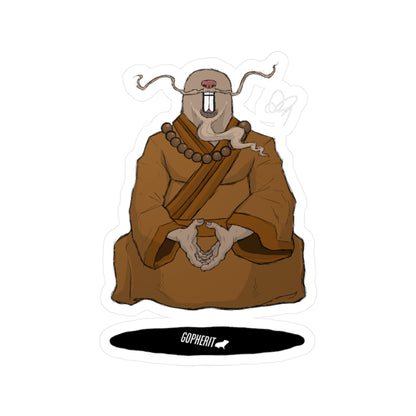 Mole-rat Monk - Sticker