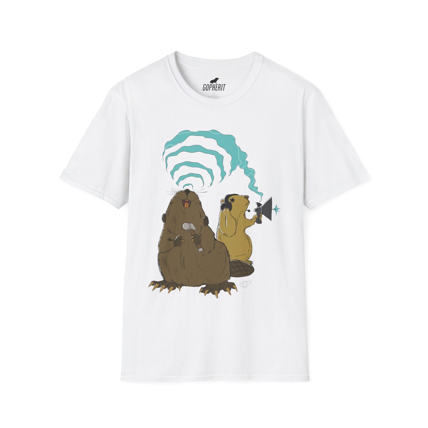 Beaverwave - T-Shirt (Front)